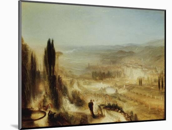 Cicero at his Villa-J. M. W. Turner-Mounted Giclee Print