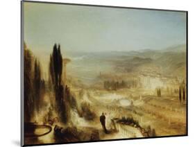 Cicero at his Villa-J. M. W. Turner-Mounted Giclee Print