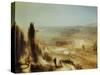 Cicero at his Villa-J. M. W. Turner-Stretched Canvas