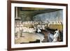 Cicero Denouncing Catiline-Cesare Maccari-Framed Premium Giclee Print