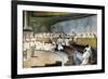 Cicero Denouncing Catiline-Cesare Maccari-Framed Premium Giclee Print