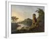 Cicero's Villa, 1760-63-Richard Wilson-Framed Giclee Print