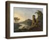 Cicero's Villa, 1760-63-Richard Wilson-Framed Premium Giclee Print