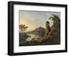 Cicero's Villa, 1760-63-Richard Wilson-Framed Premium Giclee Print