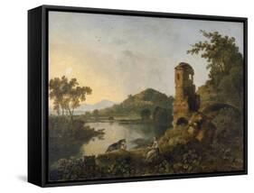 Cicero's Villa, 1760-63-Richard Wilson-Framed Stretched Canvas