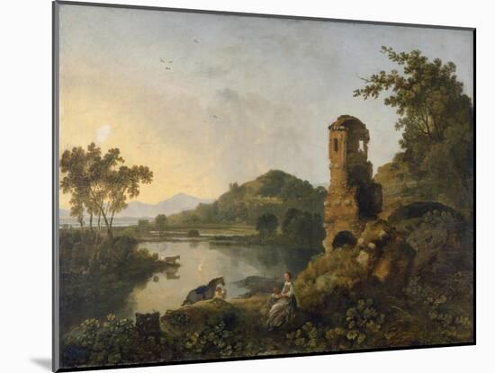 Cicero's Villa, 1760-63-Richard Wilson-Mounted Giclee Print