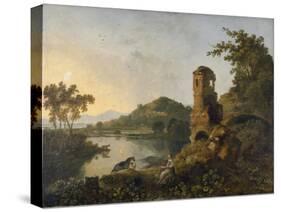 Cicero's Villa, 1760-63-Richard Wilson-Stretched Canvas