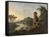 Cicero's Villa, 1760-63-Richard Wilson-Framed Stretched Canvas