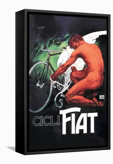Cicli Fiat-null-Framed Stretched Canvas