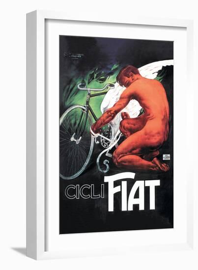 Cicli Fiat-null-Framed Art Print