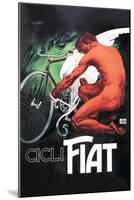 Cicli Fiat-null-Mounted Art Print