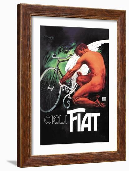 Cicli Fiat-null-Framed Art Print