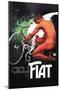 Cicli Fiat-null-Mounted Art Print