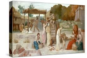 Cider, c.1864-Pierre Puvis de Chavannes-Stretched Canvas