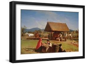 Cider Making-William Sidney Mount-Framed Art Print