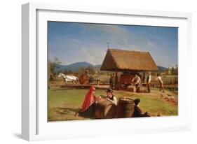 Cider Making-William Sidney Mount-Framed Art Print