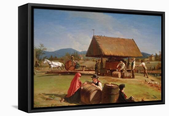 Cider Making-William Sidney Mount-Framed Stretched Canvas