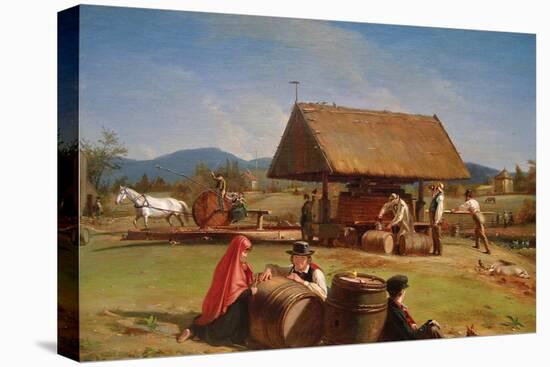 Cider Making-William Sidney Mount-Stretched Canvas