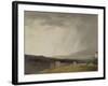 Ciel à la Villa Borghèse : temps de pluie-Pierre Henri de Valenciennes-Framed Giclee Print