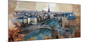 Ciel de Paris-Marti Bofarull-Mounted Art Print