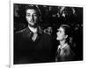 Ciel rouge BLOOD ON THE MOON by Robert Wise with Robert Mitchum and Barbara Bel Geddes, 1948 (b/w p-null-Framed Photo