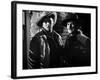 Ciel rouge BLOOD ON THE MOON by Robert Wise with Robert Mitchum and Robert Preston, 1948 (b/w photo-null-Framed Photo