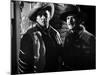 Ciel rouge BLOOD ON THE MOON by Robert Wise with Robert Mitchum and Robert Preston, 1948 (b/w photo-null-Mounted Photo