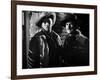 Ciel rouge BLOOD ON THE MOON by Robert Wise with Robert Mitchum and Robert Preston, 1948 (b/w photo-null-Framed Photo