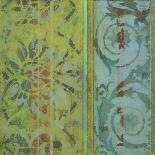 Temple Garden-Ciela Bloom-Framed Stretched Canvas