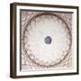 Cieling detail, Humayun's Tomb, Nizamuddin East, New Delhi, India-null-Framed Photographic Print