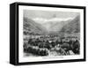 Cier and the Valley of Bagneres-De-Luchon, France, C1879-C Laplante-Framed Stretched Canvas