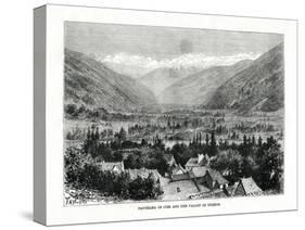 Cier and the Valley of Bagneres-De-Luchon, France, C1879-C Laplante-Stretched Canvas