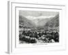 Cier and the Valley of Bagneres-De-Luchon, France, C1879-C Laplante-Framed Giclee Print