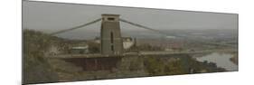 Cifton Suspension Bridge with Workmen, October-Tom Hughes-Mounted Giclee Print