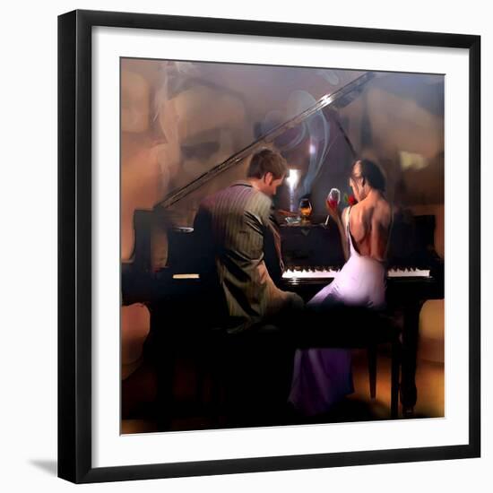 Cigar Bar Love-Murray Murray Henderson Fine Art-Framed Giclee Print