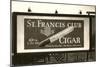 Cigar Billboard-null-Mounted Art Print