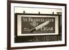 Cigar Billboard-null-Framed Premium Giclee Print