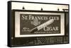 Cigar Billboard-null-Framed Stretched Canvas