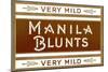 Cigar Box Graphics, Manila Blunts-null-Mounted Premium Giclee Print
