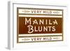 Cigar Box Graphics, Manila Blunts-null-Framed Art Print