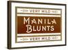 Cigar Box Graphics, Manila Blunts-null-Framed Art Print