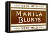 Cigar Box Graphics, Manila Blunts-null-Framed Stretched Canvas