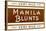 Cigar Box Graphics, Manila Blunts-null-Stretched Canvas