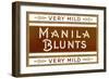 Cigar Box Graphics, Manila Blunts-Found Image Press-Framed Giclee Print