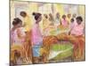 Cigar Factory, Havana-Kate Yates-Mounted Giclee Print