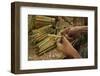 Cigar factory in Myanmar.-Michele Niles-Framed Photographic Print