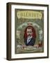 Cigar Label Design Celebrating Louis Bleriot's First Flight across the English Channel-null-Framed Giclee Print