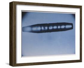 Cigar-Shaped Venusian Interplanetary UFO-null-Framed Photographic Print