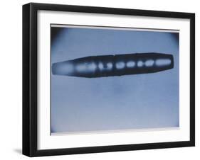 Cigar-Shaped Venusian Interplanetary UFO-null-Framed Photographic Print