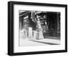 Cigar Store Indian Outside Shop-null-Framed Photographic Print